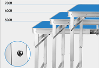 Ensemble Table et chaises pliantes simples, Portable, en alliage d'aluminium, pour balles de pique-nique d'extérieur, livraison gratuite