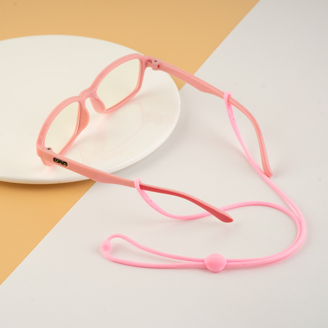 Adjustable Silicone Sports Eyewear Retainer Strap, Anti-Slip Sunglasses Holder for Running, Hiking, and Water Sports