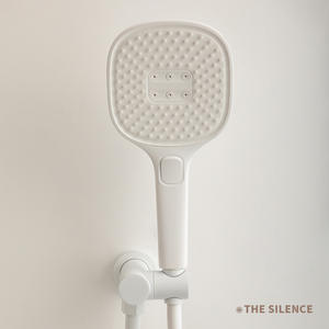 Cabezal <span class=keywords><strong>de</strong></span> ducha oculto montado en <span class=keywords><strong>la</strong></span> pared Juego <span class=keywords><strong>de</strong></span> ducha <span class=keywords><strong>de</strong></span> control <span class=keywords><strong>de</strong></span> temperatura Techo blanco Embedded Top Spray <span class=keywords><strong>Cascada</strong></span> Grifo Hot Melt - Product Image 4