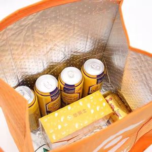 Bolsa Térmica Porta Alimentos Personalizada Azul Marino, Reutilizable, Aislante, Tipo Tote, para Mantener la Comida Caliente o Fría - Product Image 1