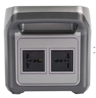 Station d'alimentation portable 500W, batterie LiFePO4, générateur solaire à onde sinusoïdale pure, sortie AC/DC, pour camping en extérieur, maison, secours d'urgence