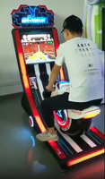 Simulateur de course de moto Phantom pour enfants, machine de jeu de course à mouvement oscillant avec bande lumineuse pour FEC, garantie 1 an, CE