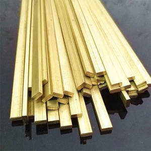 جودة عالية C27000 C27400 النحاس الشخصي النحاس 4*6 مم سعر شريط مسطح لكل كجم في المخزون - Product Image 2