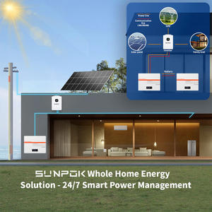 SUNPOK Batería de Litio Solar para Hogar Montada en Pared 48V 200AH 10KWH LiFePO4 <span class=keywords><strong>Powerwall</strong></span> para Almacenamiento de Energía - Product Image 2