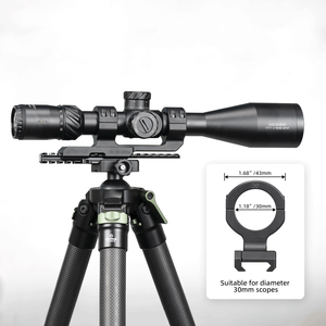 Fanaue nhôm hợp kim chiến thuật Sight Vòng phạm vi núi Adapter Pica nhẫn phù hợp với 30mm Đường kính Sight Vòng núi 2 cái bao gồm - Product Image 6