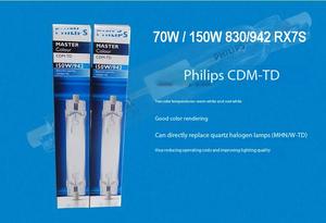 Fuente de Luz de Tubo Cerámico Original Phi-lips <span class=keywords><strong>CDM</strong></span>-TD 70W/150W 830 <span class=keywords><strong>942</strong></span> RX7S Lámpara de Haluro Metálico de Doble Extremo - Product Image 4