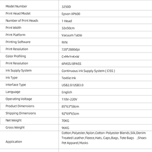 Impresora de Inyección de Tinta DTFDTG A3 Semiautomática Simple, Impresión Digital de Camisetas, Todo en Uno, Portátil, XP600, Nueva - Product Image 3