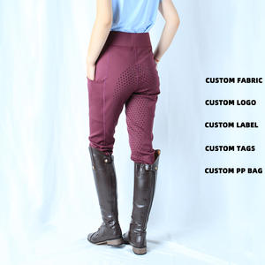 Pantalones de Montar ARLAN Factory con Parche en la Rodilla, Estilo Ecuestre Inglés para Hombre, Tela Denim Samshield de Alta Calidad, Venta al Por Mayor - Product Image 2