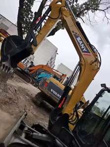 SanySY60C ขุดตีนตะขาบไฮดรอลิกขุดมือสองมอเตอร์เกียร์ธรรมดา PLC - Product Image 4