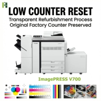 Mesin Fotokopi Warna REOEP Image Press V700 V800 V900 Pencetak Laser Optimal untuk Pencitraan dan Produktivitas