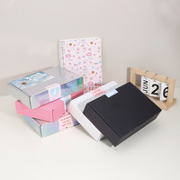 Chemises Sous-vêtements Chaussettes Vêtements Livraison express Logistique Emballage Boîte d'avion Carton ondulé Kraft Boîtes en papier