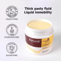Karseell Shampoing Capillaire de Luxe, Produits de Soin pour Cheveux, Protéines Organiques Sans Sulfates, Masque et Après-Shampoing à l'Huile d'Argan et Kératine