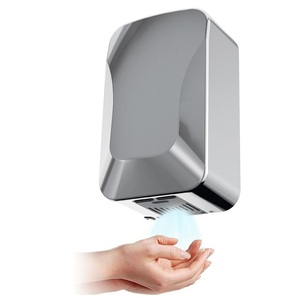 Secador de Manos de 1000W, Montado en Pared, con Sensor Infrarrojo, Lámpara Germicida, Filtro HEPA y Alto Flujo de Aire - Product Image 1