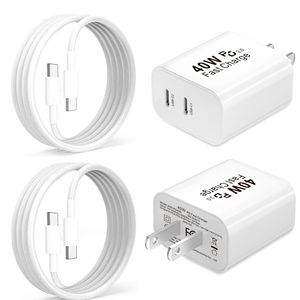 Cargador Samsung de 40W con Nitruro de Galio (GaN) Estándar Estadounidense, Compatible con Apple iPhone 16 Pro Max, Carga Rápida Dual USB-C - Product Image 3