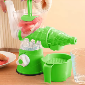 Presse-agrumes manuel portable pour la maison et la cuisine, petit outil, presse-agrumes manuel pour fruits, oranges, pastèques, machine à jus à manivelle - Product Image 6