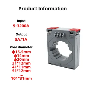 Laagspanning Miniatuur Toroïdale Cp62/30 Busbar Type Ac Dc Hoge Nauwkeurigheid Transformator Stroom Ct