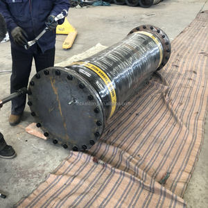 サンドスラリー泥排出用合成ゴムフレキシブル水ホースモデル番号ホースパイプ浚渫船フランジ浚渫用 - Product Image 5