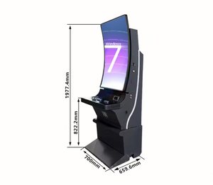 Gioco di Abilità con Schermo LCD Curvo da <span class=keywords><strong>43</strong></span> <span class=keywords><strong>Pollici</strong></span>, Touchscreen Wireless, Intrattenimento in Inglese, Cabinet in Metallo per Sala Giochi - Product Image 2