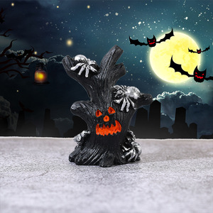 Accesorios de Resina Decorativos para Micro Paisajes de Halloween: Árbol, Fantasma y Calabaza - Product Image 6