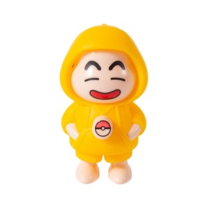 Poupée Shin-chan à visages interchangeables, porte-clés dessin animé en ABS de 9,5 cm, jouet anti-stress pour enfants - Product Image 5