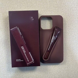 Lip Tint Khe Cắm 3D Silicone Điện Thoại Trường Hợp Lip Gloss Lip Balm <span class=keywords><strong>Make</strong></span> up Chủ Điện Thoại Bìa Đối Với iPhone 16 15 14 13 12 11 Pro Max Bao Gồm - Product Image 2