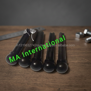 Wholesale Ebony Celluloid Metal Bridge Pins Picks for Electric Acoustic Guitars & Ukulele <b>Stringed</b> <b>Instruments</b> Parts Accessories - Product Image 3