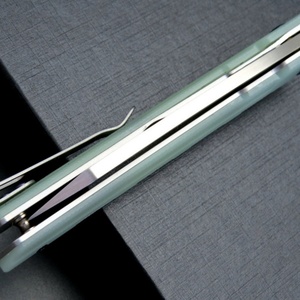 Cuchillo Táctico Plegable HK FB080 Personalizado OEM para Caza y Camping, Hoja de Acero Inoxidable D2, Mango G10, Proyectos DIY, 1 Año de Garantía - Product Image 5