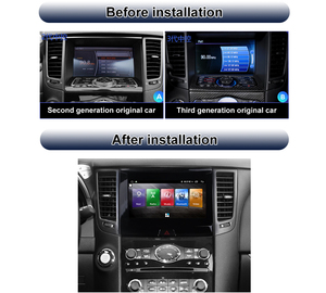 Krando 10.25 ''Android 14 <span class=keywords><strong>autoradio</strong></span> pour Infiniti FX FX35 FX37 FX50 QX70 2013-2016 unité principale sans fil CarPlay Navigation GPS - Product Image 3