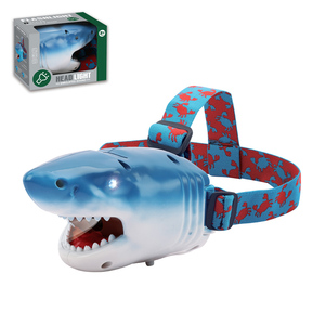 Creative Toy <strong>Fish</strong> Kids Headlamp Adjustable <strong>Fish</strong> Headlamp Musical Head Light <strong>Flashlight</strong> Toy - Product Image 4