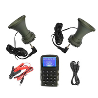 Llamador de Aves MP3 50W 150dB, Altavoz Impermeable a Batería, 110 Sonidos de Aves, Alcance de 80-300M para Cazar Todas las Aves y Animales, Plástico