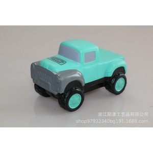 Pu Fidget Toy Truck For 2 To 4 Years Unisex Stress Relief Toy High <b>Rebound</b> Foam Vehicle Kids Plaything - Product Image 2