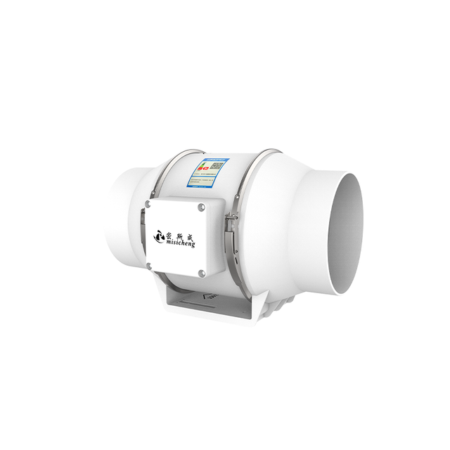 6" Inch 150mm Silent Edf Ducted Fan HVAC Axial Ventilation in Line Plastic Mixed Flow Duct Fan