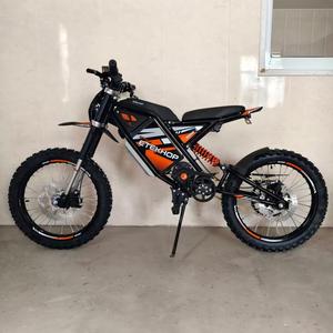 Bicicleta de Montaña Profesional para Carreras, Motor Eléctrico de 3600W 48V, Horquilla con Recorrido de 150mm, Batería de Litio de 48V 24Ah para una Potencia Duradera - Product Image 1