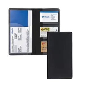 Custom Leather Vehicle Glovebox Organizer Wallet Travel Document Holder Car Registration Holder Convenient Folder for Car