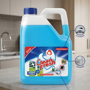 Spray Limpiador de Vidrios Clear Shine para Superficies del Hogar y Automotrices, Fórmula de Secado Rápido, Limpia Ventanas, Espejos y Pantallas - Product Image 4