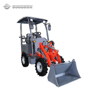 Precio de fábrica, barato, nuevo, 400kg, cargador de ruedas pequeño, funciona con pilas, pala frontal de jardín, <span class=keywords><strong>Mini</strong></span> volquete hidráulico, Cargador eléctrico - Product Image 2