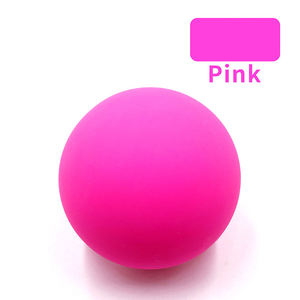 Tube de massage en silicone pour le dos et les muscles, avec logo personnalisé, pour la relaxation corporelle et le fitness, balle de yoga de massage individuelle - Product Image 2