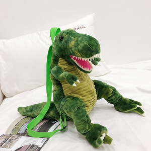 Mochila <span class=keywords><strong>de</strong></span> peluche <span class=keywords><strong>de</strong></span> animales para niños y niñas, juguetes grandes <span class=keywords><strong>de</strong></span> dinosaurio personalizado, mochila escolar <span class=keywords><strong>de</strong></span> recuerdo, venta al por mayor - Product Image 3
