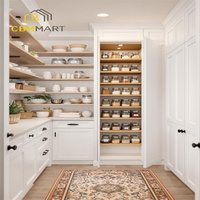 Armoires de garde-manger CBMmart pour la rénovation de la maison, armoires de cuisine blanches de style shaker, armoires de rangement pour garde-manger résidentiel