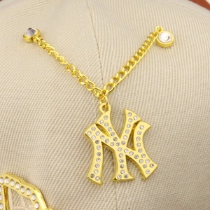 Custom Logo Wholesale Hat Decorations Metal Cap Clips Needles <b>Pins</b> Enamel <b>Badges</b> Hat Chains - Product Image 5