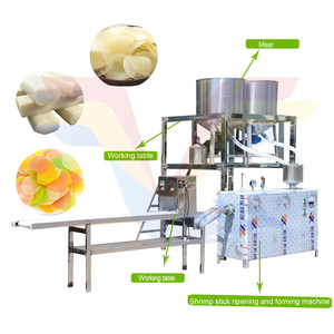 Machine professionnelle Lerford pour la fabrication de chips de crevettes, en acier inoxydable 304, automatique, capacité de 600 kg/h, prix bas - Product Image 2