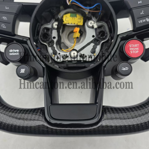 High Quality Wholesale Carbon Fiber Leather Steering <b>Wheel</b> for Audi Models A3 A4 A4L A5 A7L A8 Q5 Q7 B9 A6 R8 Steering <b>Wheel</b> - Product Image 3