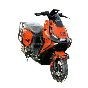 Trottinette électrique à deux roues avec design étanche, siège ergonomique, lumières LED, autonomie de 40 à 60 km, vitesse de 80 km/h pour les déplacements sur de courtes distances - Product Image 6