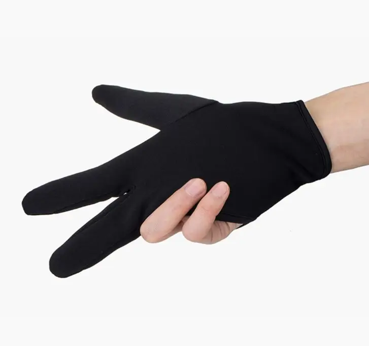 3 Finger Friseur Hitze beständige Schutz finger handschuhe für das Haars tyling Curling Perming Curling Wand