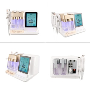 Nouvelle machine de beauté hydro-faciale portable 6 en 1 avec technologie à oxygène, compatible avec les prises US et IT - Product Image 5