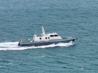 Bateau de patrouille et de recherche Grandsea 30,7 m/100 pieds en fibre de verre avec classification marine