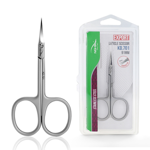 Tijera de uñas puntiaguda de acero inoxidable MOQ bajo nitidez Tijera de belleza de gran calidad Uso de recorte - Product Image 1
