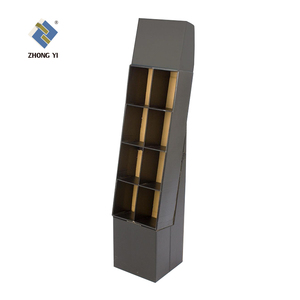 Customized Floor Retail Store Product Promotion Exhibition Cardboard Bookshop Brochure Magazine <strong>Book</strong> <strong>Display</strong> Stand - Product Image 4