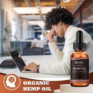 OEM ODM haute puissance 1000,000 gouttes d'huile de chanvre naturelle force maximale pour les adultes soulagement de marque privée bons suppléments à base de plantes - Product Image 3