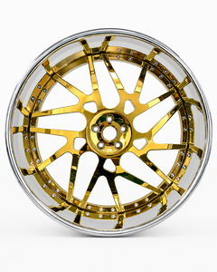 Jantes forgées Mforged de luxe 2 ou 3 pièces 24" 26" 28" 30" à lèvre inversée et concave profonde pour voitures particulières, compatibles OEM pour marques de jantes - Product Image 1